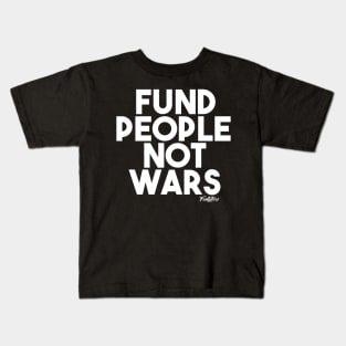 PEOPLE OVER WAR (W) Kids T-Shirt